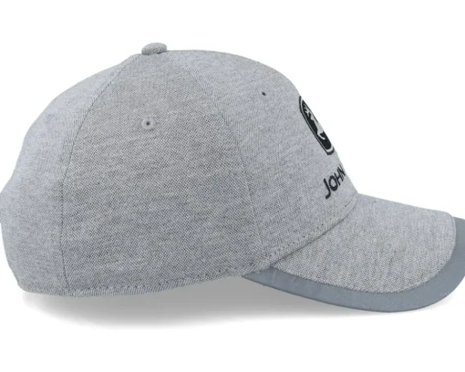 Adjustable-John Deere Fabric Heather Grey/Reflective Adjustable -