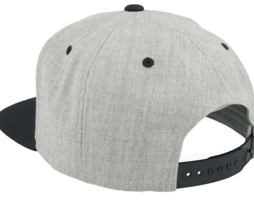 Snapback-Bearded Man Facebox Grey/Black Snapback -