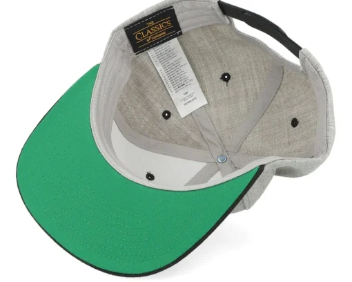 Snapback-Bearded Man Facebox Grey/Black Snapback -