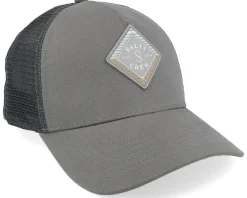 Trucker-Salty Crew Faded Retro Charcoal A-Frame Trucker -