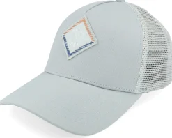 Trucker-Salty Crew Faded Retro Light Slate A-Frame Trucker -