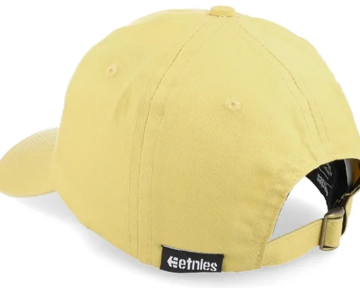 Sale Etnies Fakie Strapback Mustard Dad Cap -