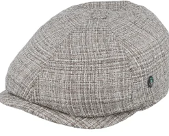 Flat Caps-City Sport Fantasie Beige Flat Cap -