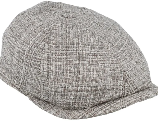 Flat Caps-City Sport Fantasie Beige Flat Cap -