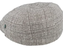 Flat Caps-City Sport Fantasie Beige Flat Cap -