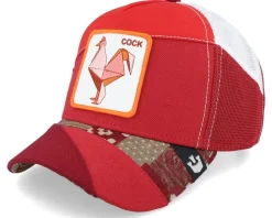 Trucker-Goorin Bros. Farmigami Courage Farmigami Red A-Frame Trucker -