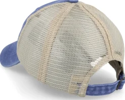 Clearance Equip Fashion Custom Vintage Dark /Khaki Trucker - Blue