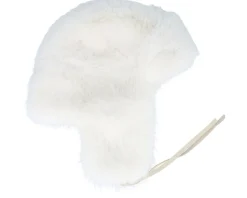Trapper-MJM Hats Faux Fur Off White Trapper -
