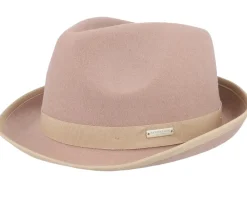 Outlet Seeberger Felt Trilby - Beige