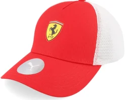 Fashion Formula One Ferrari F1 Puma /White Trucker - Red