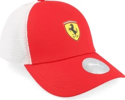 Fashion Formula One Ferrari F1 Puma /White Trucker - Red