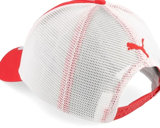 Fashion Formula One Ferrari F1 Puma /White Trucker - Red