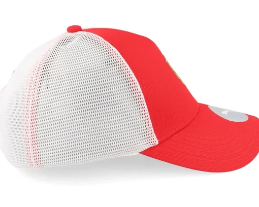 Fashion Formula One Ferrari F1 Puma /White Trucker - Red