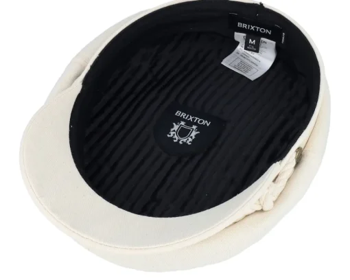 Vega-Brixton Fiddler Cap Egret White Vega Cap -