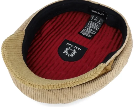 New Brixton Fiddler Cap Medal Bronze Vega Cap -