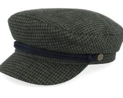 Outlet Brixton Fiddler Cap Moss/Black Vega Cap -