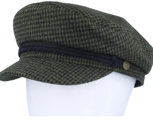 Outlet Brixton Fiddler Cap Moss/Black Vega Cap -