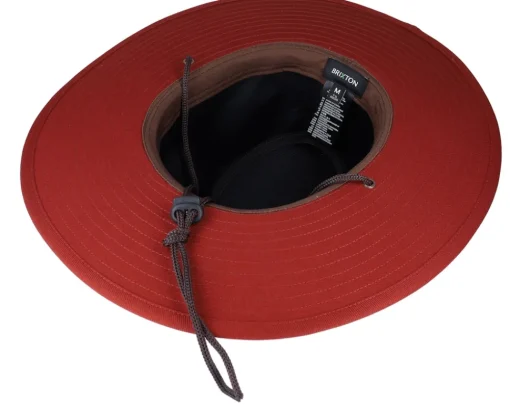 Discount Brixton Field X Hat Dark Brick Traveler -