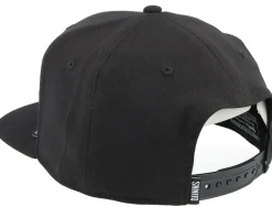 Snapback-Djinns Fine Herringsbone Black Snapback -
