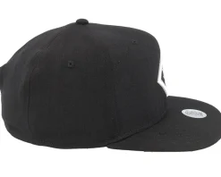 Snapback-Djinns Fine Herringsbone Black Snapback -
