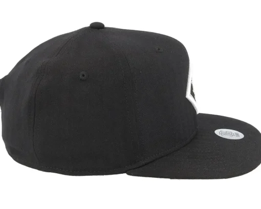 Snapback-Djinns Fine Herringsbone Black Snapback -