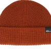 Best Jack Wolfskin Fischer Beanie Intense Rust Cuff -