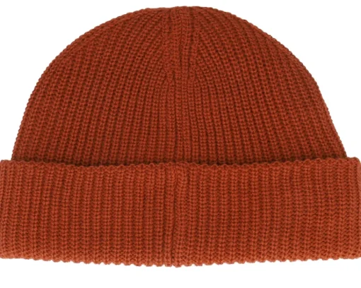 Best Jack Wolfskin Fischer Beanie Intense Rust Cuff -