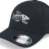 Online Skillfish Fish Bones Flexfit - Black