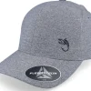 Discount Skillfish Fish Hook Logo Seamless Delta Fit Melange Flexfit - Grey