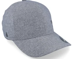 Discount Skillfish Fish Hook Logo Seamless Delta Fit Melange Flexfit - Grey