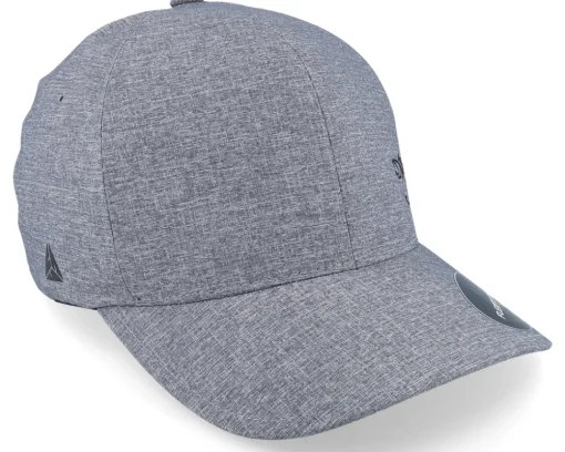 Discount Skillfish Fish Hook Logo Seamless Delta Fit Melange Flexfit - Grey
