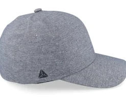 Discount Skillfish Fish Hook Logo Seamless Delta Fit Melange Flexfit - Grey