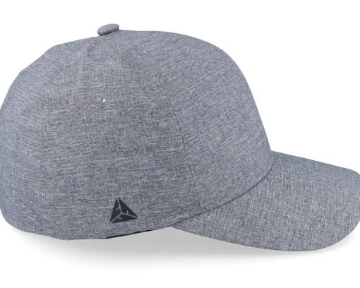 Discount Skillfish Fish Hook Logo Seamless Delta Fit Melange Flexfit - Grey