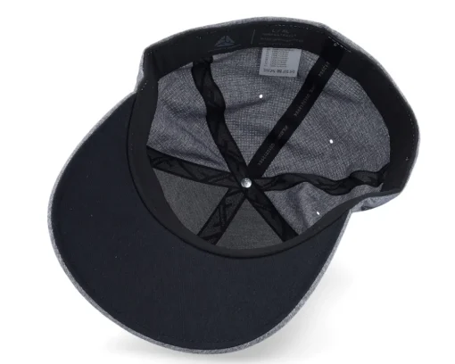 Discount Skillfish Fish Hook Logo Seamless Delta Fit Melange Flexfit - Grey