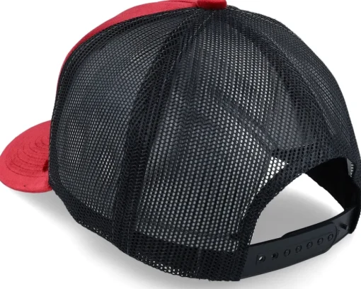 Velvet Caps-Skillfish Fishing Flies Velvet /Black A-frame Trucker - Red