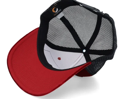 Velvet Caps-Skillfish Fishing Flies Velvet /Black A-frame Trucker - Red