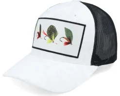 Velvet Caps-Skillfish Fishing Flies Velvet /Black A-frame Trucker - Red