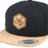 Snapback-Skillfish Fishing Hooks Patch Black/Cork Snapback -