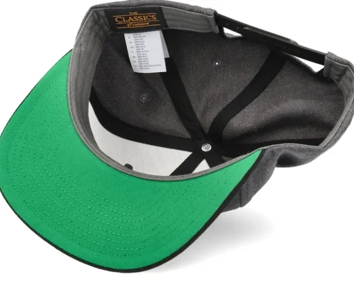 Snapback-Berzerk Fitness X Charcoal/Black Snapback -