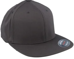 Blanks-Flexfit Flat Brim Dark Grey Fitted -