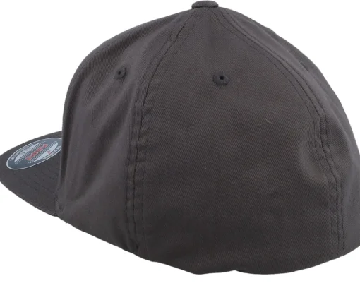 Blanks-Flexfit Flat Brim Dark Grey Fitted -