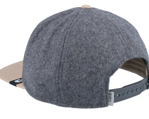Snapback-Goorin Bros. Flock Mountain Wildlife Heather Grey Snapback -