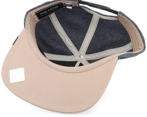 Snapback-Goorin Bros. Flock Mountain Wildlife Heather Grey Snapback -