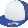 Outlet Yupoong Foam Blank White/Royal Trucker -