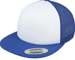 Outlet Yupoong Foam Blank White/Royal Trucker -