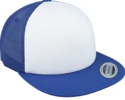 Outlet Yupoong Foam Blank White/Royal Trucker -