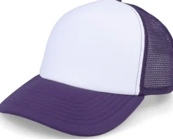 Blanks-Beechfield Foam Classic Red/White Vintage Trucker - Red, White
