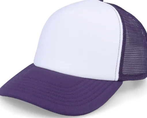 Blanks-Beechfield Foam Classic Red/White Vintage Trucker - Red, White