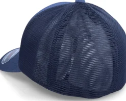 New Wild Spirit Forest Walker Logo Mesh Melange Navy Flexfit -