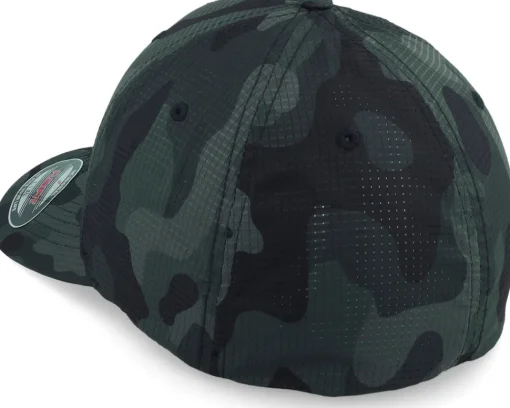 Motor-Fox Head Camo Tech Black Camo Flexfit -